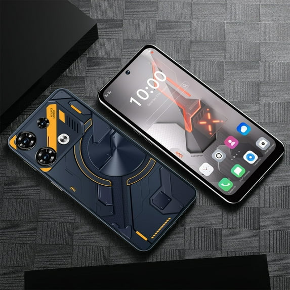 WLAGOOD On Sale!Smart Phone 4G 6.5 Inch Screen Mobile Phone Sim Facial Unlock Game Music Phone Android System Smartphones