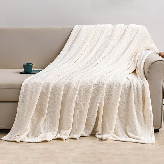 WLAGOOD Thick Plush Comforter,Double Sided Breathable Washable Quilt,Fade Resistant All Season Bedding for Multiple Daily Scenes