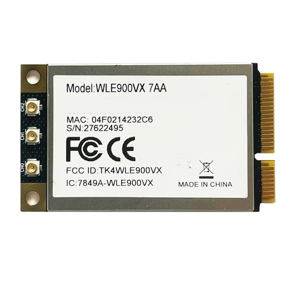 WLE900VX 7AA QCA9880 Dual Band 2.4G/5G 3x3 MIMO 1300Mbps 802.11ac WIFI Module Industrial-Grade Dual-Band WIFI Module