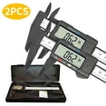 thumbnail image 1 of WLGJL Digital Caliper, 0-6 inches Caliper with Large LCD Screen, Auto - Off Feature, Inch and Millimeter Conversion Measuring Tool, Perfect for Household/DIY Measurment, etc，2PCS, 1 of 6