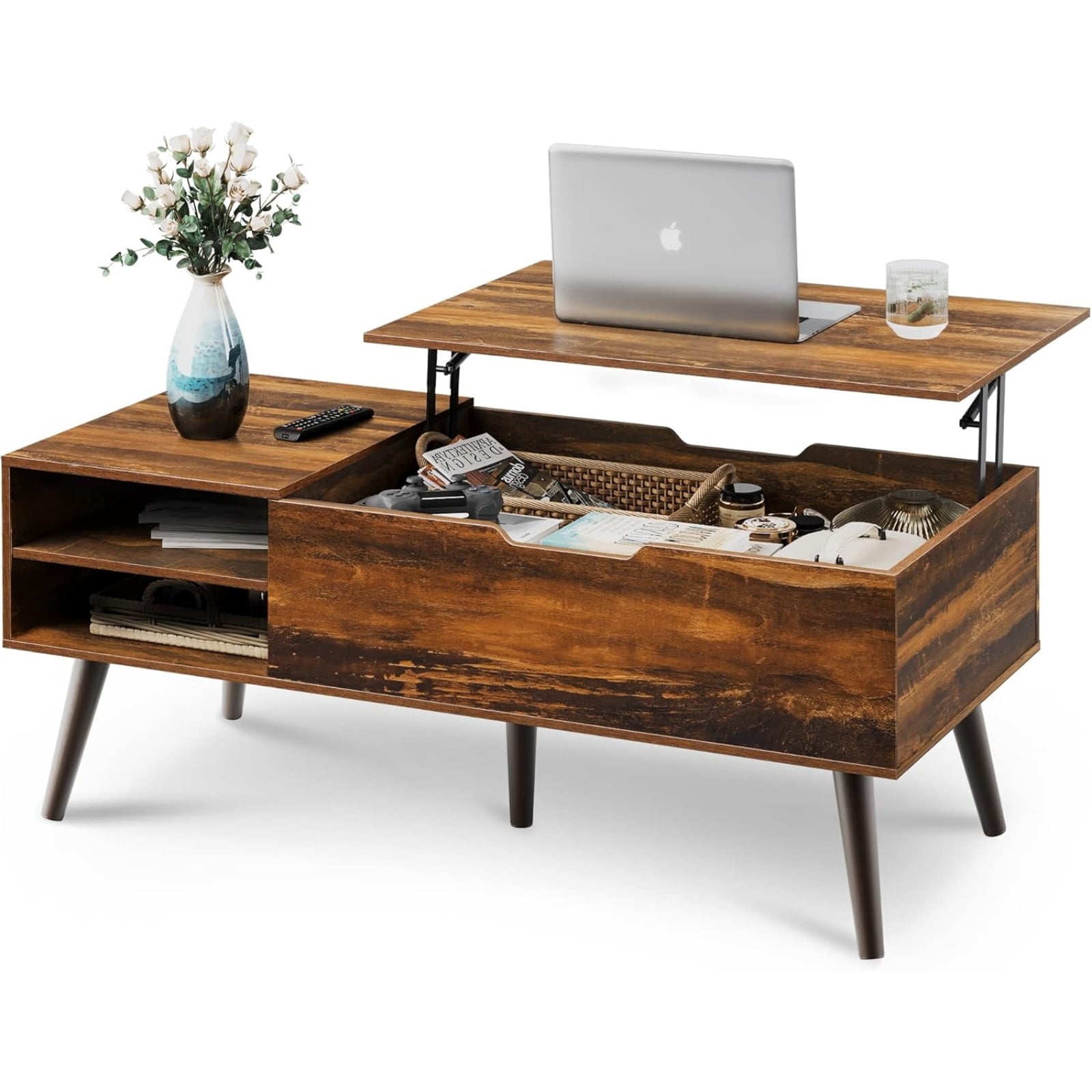 WLIVE Lift Top Coffee Table for Living Room,Small Coffee Table with ...