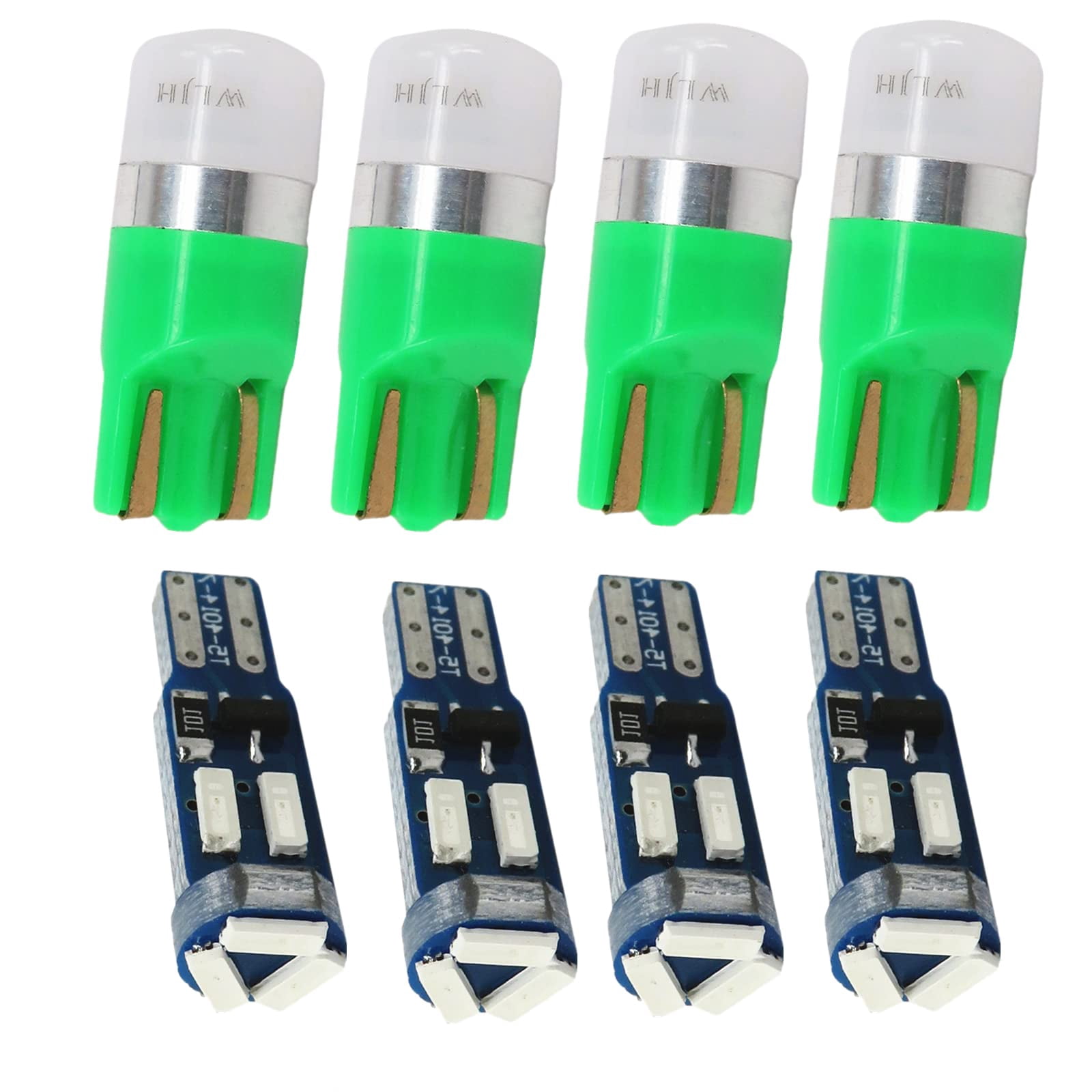 WLJH Green LED Dash Cluster Gauge Bulb Kit for Honda Prelude 1981-1985 ...