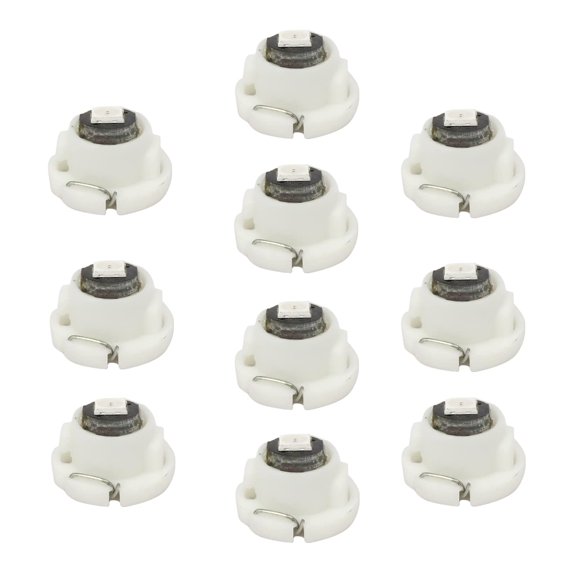 WLJH Pink T4.2 Neo Wedge LED HVAC Bulbs for Toyota Corolla Matrix RAV4 Tacoma, 10 Pack