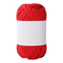 WLOELOEW Colorful Hand Knitting Yarn Milk Cotton Soft Baby Wool Crochet Thread 50G Skein Bright Red For Diy Craft A