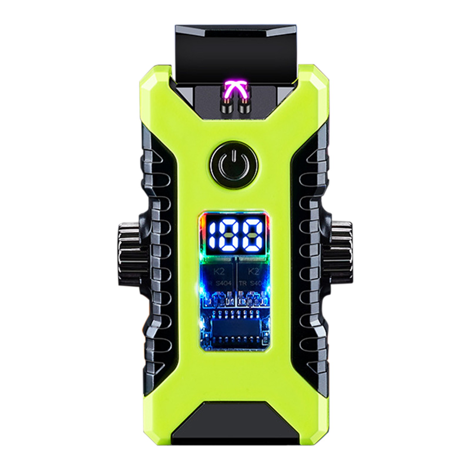 Crick Led Mech WLOELOEW Mech Style Cool Light Effect Gyroscope Lighter Led Battery ...