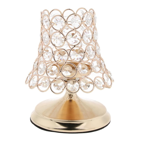 WLPZXP 16cm Bling Crystal Votive Tealight Candle Stick Wedding Centerpieces Decor #6 S