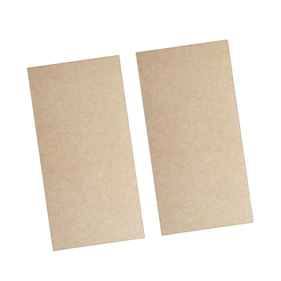 WLPZXP 2 Pieces Felt Bulletin Boards Creative Wall Organizer for Home Kitchen Walls Camel 30x60cm