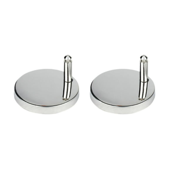 WLPZXP 2 Pieces Toilet Seat Hinge Household Stainless Steel Heavy Duty Nuts