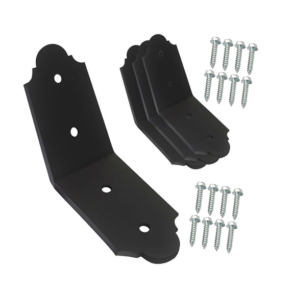 WLPZXP 4 Pieces 135 Degree Angle Bracket Flush Inside 45 Degree Angle Bracket Connector