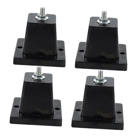 WLPZXP 4 Pieces Air Compressor Feet Minisplit Base Ground Stand Anti Vibration Pads S