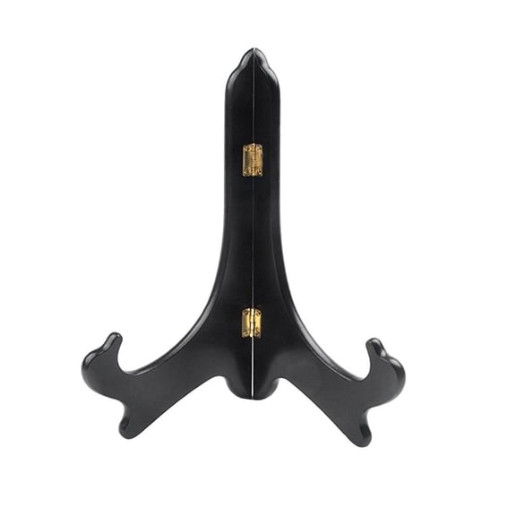 WLPZXP 4-inch Wooden Folding Tabletop Easel Stand Plate Book Prize Medal Holder 4inch