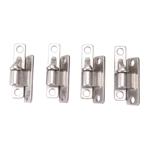 WLPZXP 4x Gate Hinges Capacity up to 600lbs Spare Parts Fence Hinge for Chain Link Gate