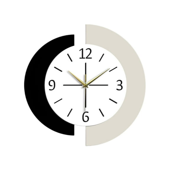 WLPZXP Acrylic Wall Clock Modern Mute Hanging Clock for Dining Room Bedroom 30CM