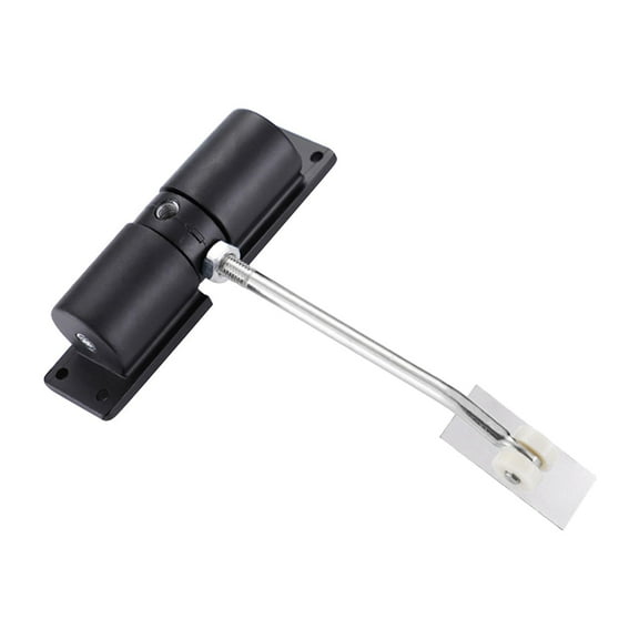 WLPZXP Adjustable Spring Door Closer Stopper for Office External Doors & Gates black