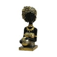 thumbnail image 1 of WLPZXP African Lady Sculpture Decorative Women Statue for Shelf Bedroom Centerpiece, 1 of 9