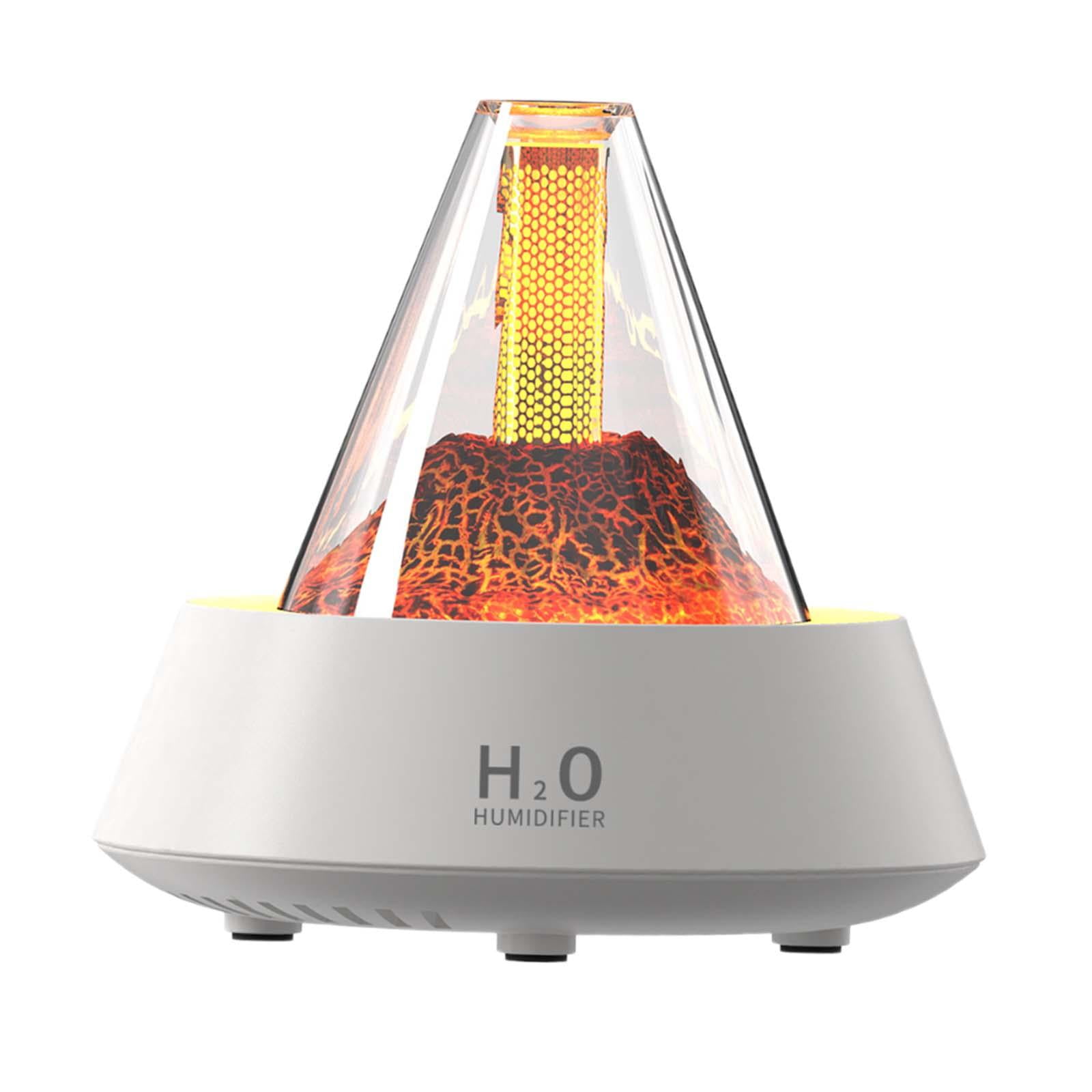 WLPZXP Air Humidifier Decor USB Essential Oil Diffuser for Baby Room Bedside Office White