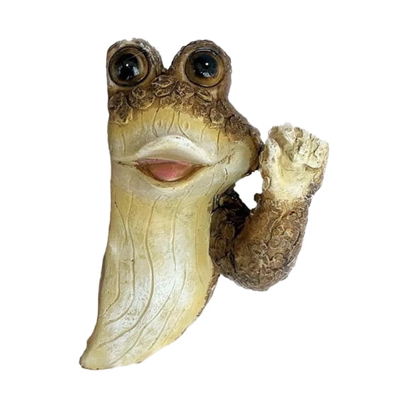 WLPZXP Animal Frog Statue Art Gift Display Desktop Decoration Collection Resin Figurine style D