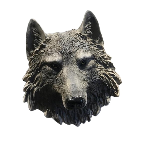 WLPZXP Animal Sculpture Ornament Resin Statue Hanging decor for art Wolf