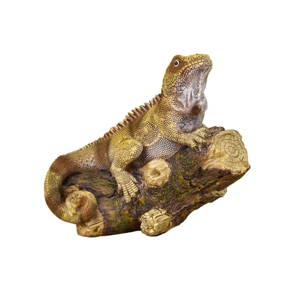 WLPZXP Animal Statue Creative Resin Crafts Desktop Figurines Art Gifts Lizard Sculpture Style A