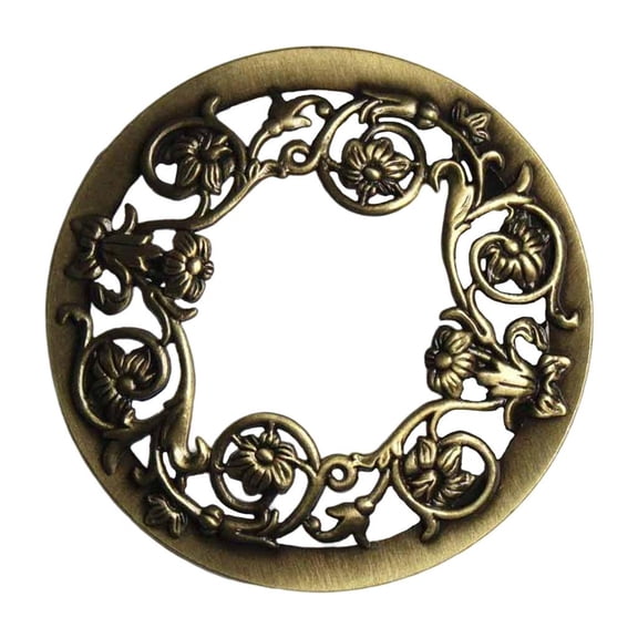 WLPZXP Antique Metal Candles Candle Cover Candle Lid Candle Topper Accessories Shades Flower