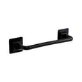 thumbnail image 1 of WLPZXP Bathroom Over Cabinet Towel Bar Hanger Strong Carrying Capacity Rack Sturdy Hand short black, 1 of 7