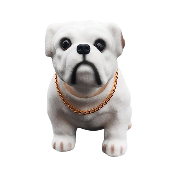 WLPZXP Bobble Head Baby Kids Toy Crafts for Auto Decoration Nickender Hund 14x7x12cm