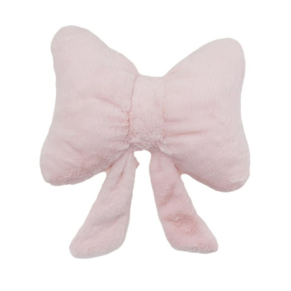 WLPZXP Bow Pillow Back Support Pillow Bowknot Throw Pillow for Couch Office Bedroom Pink