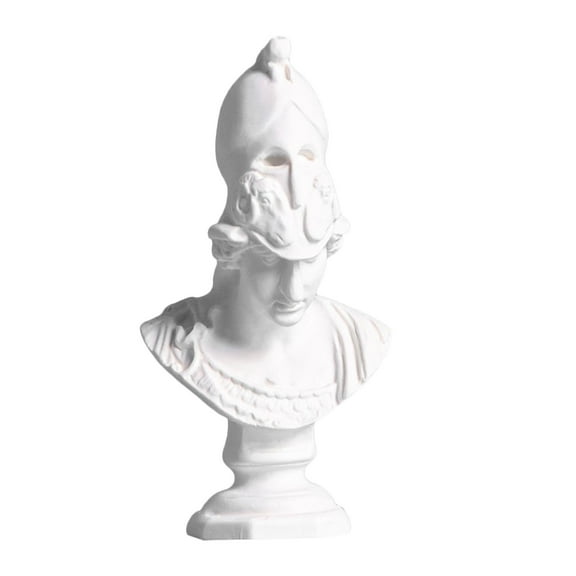 WLPZXP Bust Statue Sculpture,Classic Greek Figure Head Statue Figurine Head Sculptures Athena