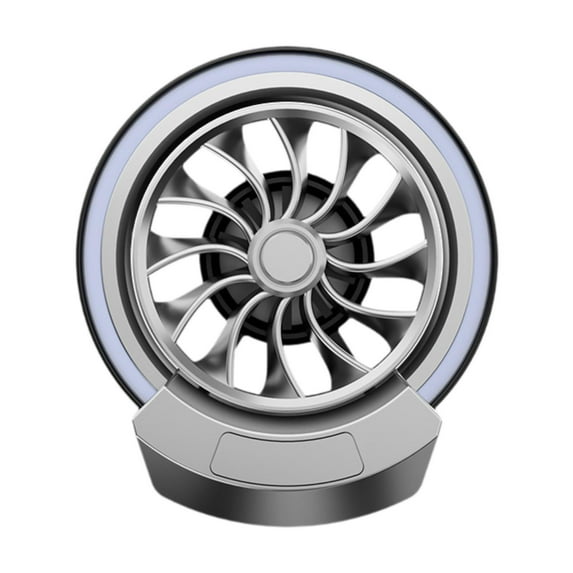 WLPZXP Car Vent Clip with Light Aroma for Long Trip Truck Black Ices Fragrance