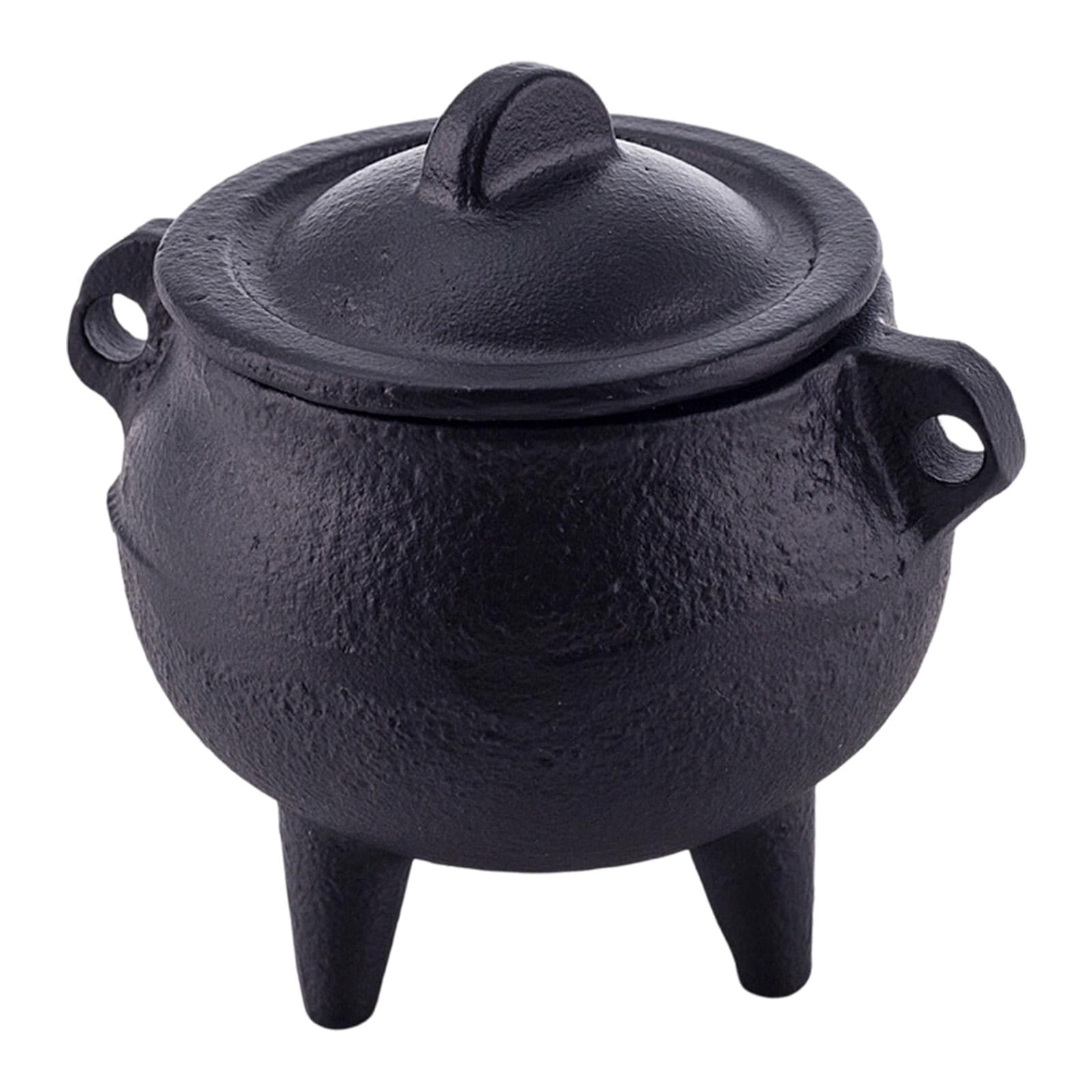 WLPZXP Cast Iron Incense Burner Aroma Burner Home Decoration Compact Gift Sturdy Meditation Incense Holder Halloween Decorative Bowl