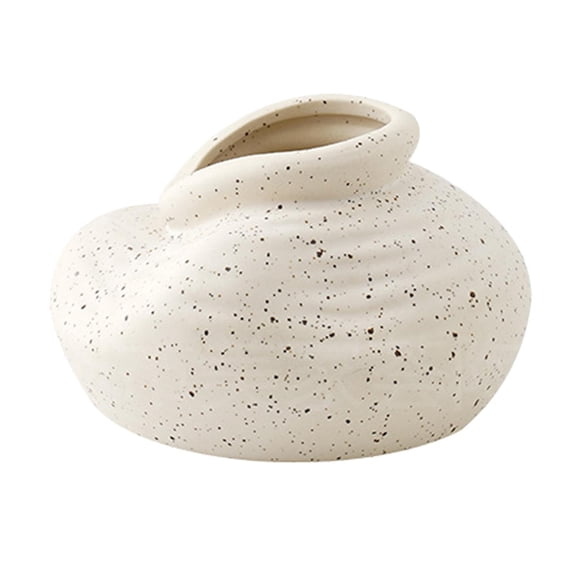 WLPZXP Ceramic Flower Vases, Decorative Bud Vase, Home Decor Centerpieces, White Vase E