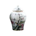 thumbnail image 1 of WLPZXP Ceramic Ginger Jar Chinese Porcelain Temple Jar Tea Container Floral Arrangement Style A, 1 of 9