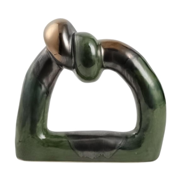 WLPZXP Ceramic Knot Decor Knot Sculpture Creative Housewarming Gift Tabletop Decoration