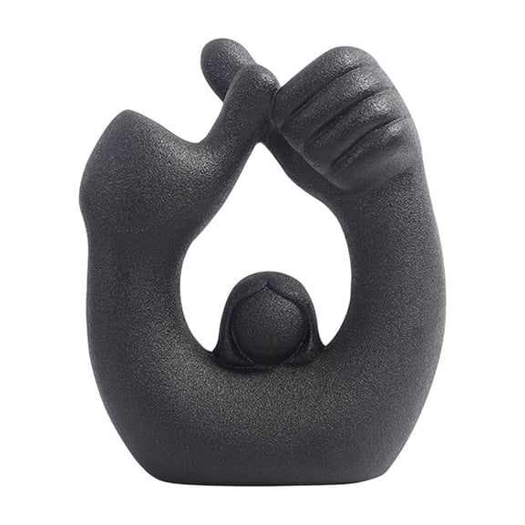 WLPZXP Ceramic Plant Planters Pot Wedding Holder Indoor Black