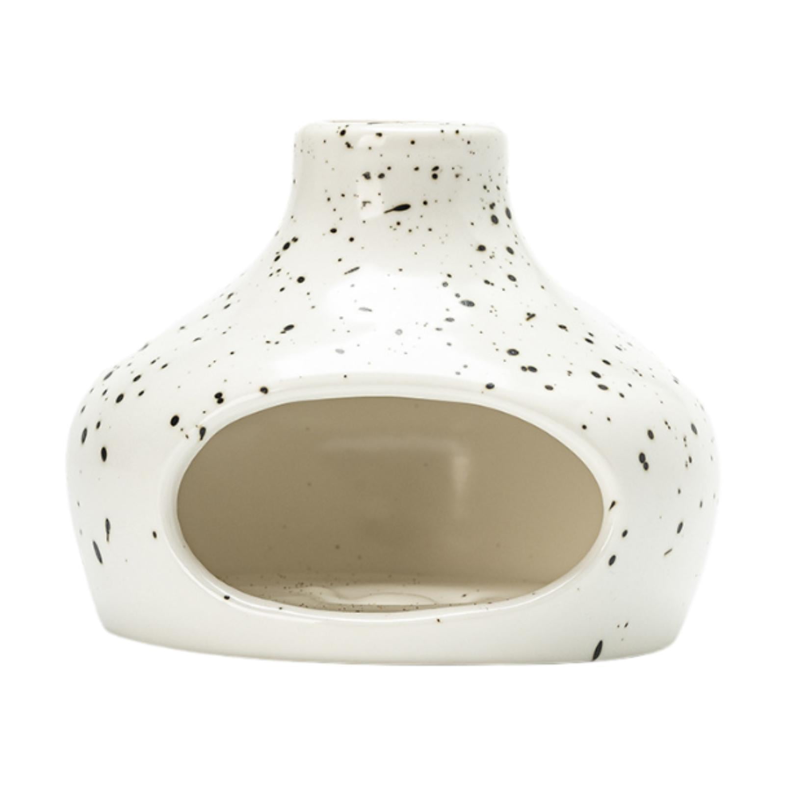 WLPZXP Ceramic Sage Holder Incense Burner Multipurpose Ornament Scent Wood Stand Smudge