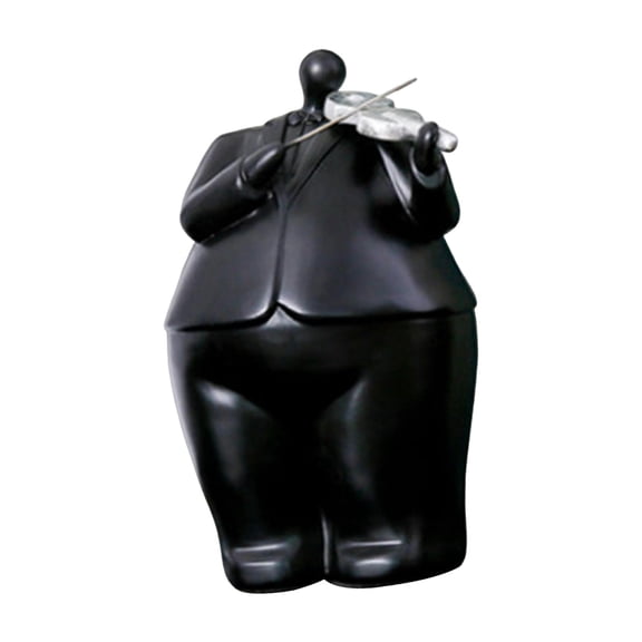 WLPZXP Classic Resin Figurine Band Cartoon Art Collection Lifelike for Tabletop Office C