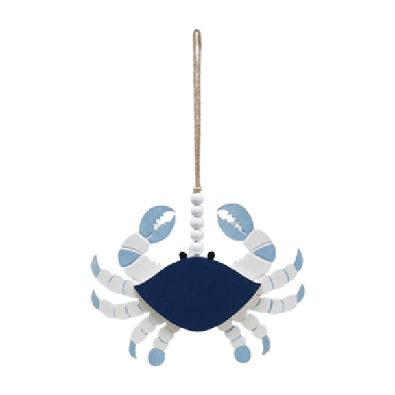 WLPZXP Crab Decorative Pendant Creative Multipurpose Wall Sculpture Decor for Cafes