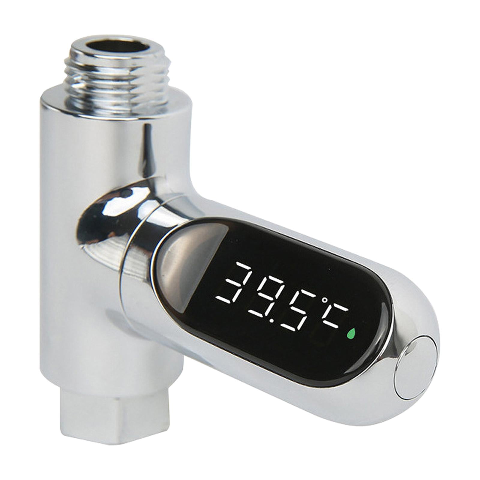 WLPZXP Digital Shower Temperature Bathroom Accessories 360 degree Rotating Realtime Monitor