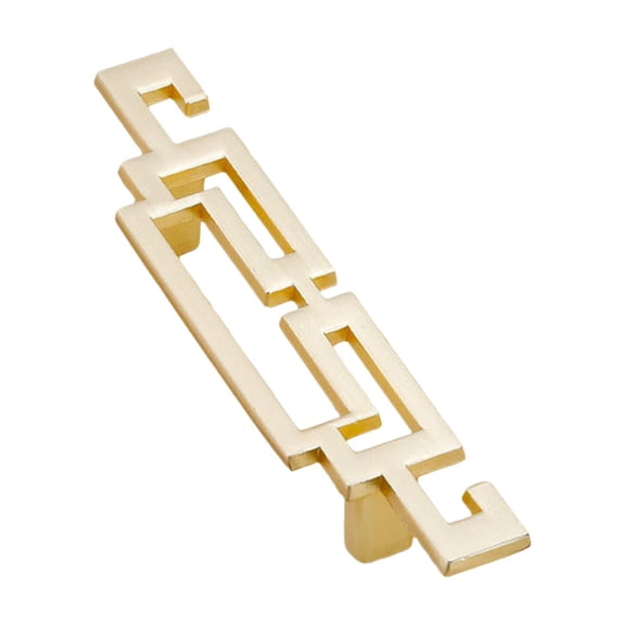 WLPZXP Drawer Pull Cabinet Handle Hollow Design Practical Sturdy Cabinet Hardware Parts Hole Spacing 64mm