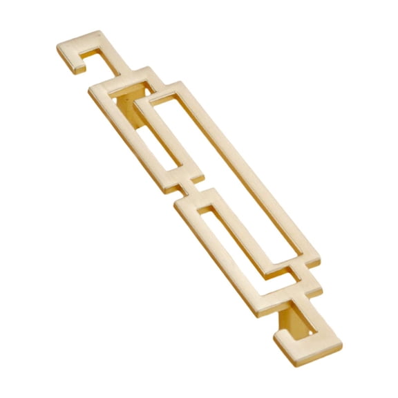 WLPZXP Drawer Pull Cabinet Handle Hollow Design Practical Sturdy Cabinet Hardware Parts Hole Spacing 96mm
