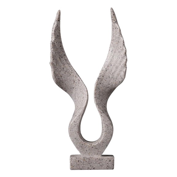 WLPZXP Eagle Wing Statue Vivid Resin 3D Angel Wing Figurine for Wedding Gifts Decor Tabletop 7x2.2x14.5cm