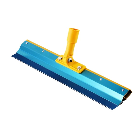 WLPZXP Epoxy Floor Rake Carbon Steel Squeegee Notched Spreader Cement Leveling Tool for flat tooth