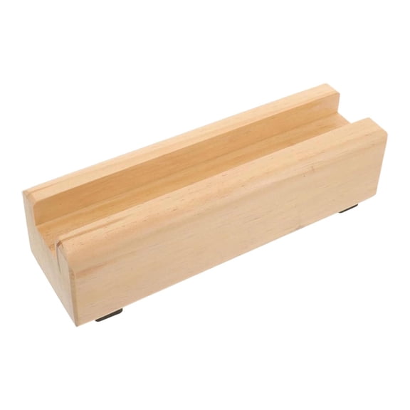WLPZXP Floor Mirror Bracket Wooden Full Body Mirror Stand Anti Slip Holder Artwork Rack Style A
