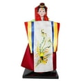 thumbnail image 1 of WLPZXP Hanbok Doll Korean Geisha Doll Mini Kabuki Statue Traditional Handicraft Antique Style F, 1 of 8