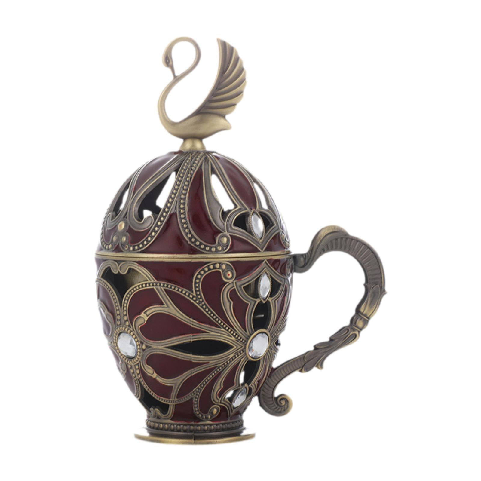 WLPZXP Incense Burner Unique Ash Catcher Censer Incense Stand Incense Holder for Sticks Red