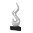 thumbnail image 1 of WLPZXP Modern Flame Statue Aesthetic Gift Abstract Sculpture for Bedroom White, 1 of 9