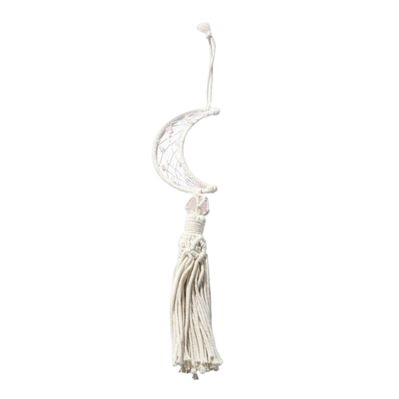 WLPZXP Moon of Dream Catcher Tapestry Macrame Wall Hanging for Restaurant Bedroom Gift