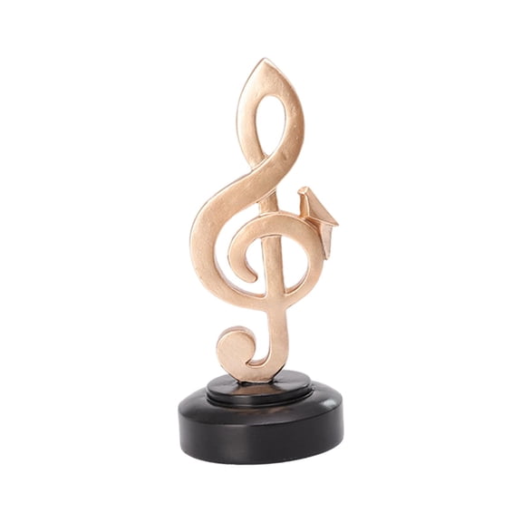 WLPZXP Music Note Sculpture Home Decor Novelty Gifts Figurine Musical Symbol Statue for Style B