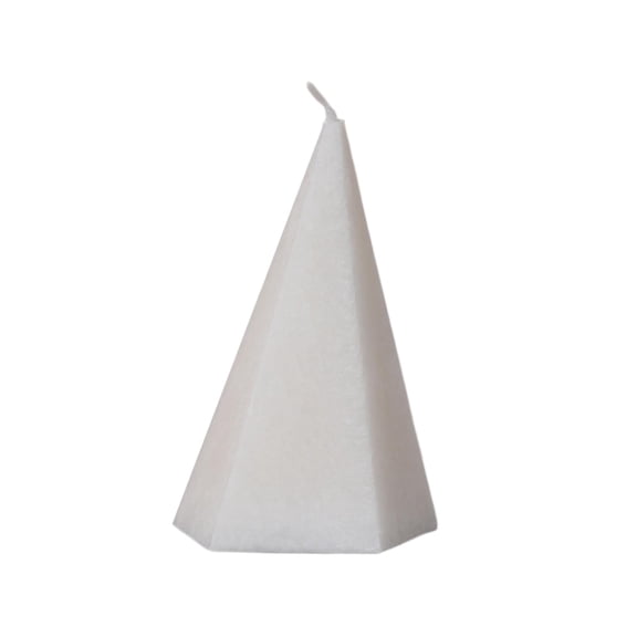 WLPZXP Nordic 3D Scented Candles Accessories Home Ornament for Office Yoga Studio Made White
