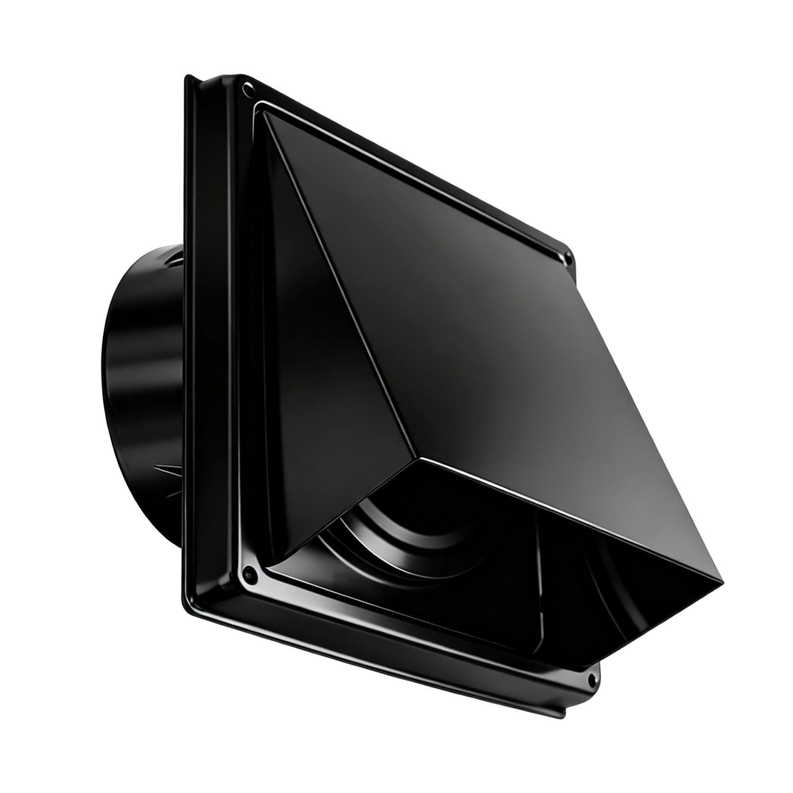 WLPZXP Outdoor Dryer Vent Cover Exhaust Fan Cover Exterior Ventilation Wall Vent Hood External Cap, for Kitchen Home Outside Laundry 6 Inch